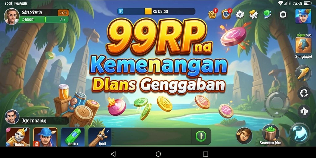 Tampilan strategis gameplay 99RP yang seru dan dinamis.