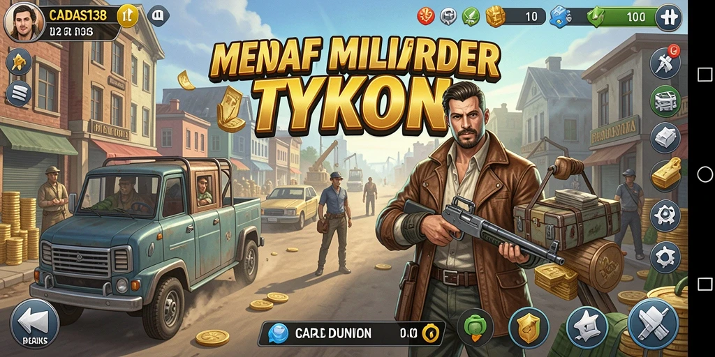 Tampilan gameplay CADAS138 yang menarik dalam dunia Tycoon.