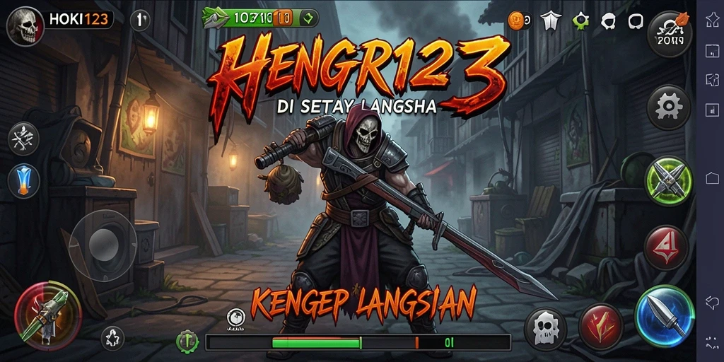 Gameplay menegangkan HOKI123 dengan efek suara yang menyeramkan.