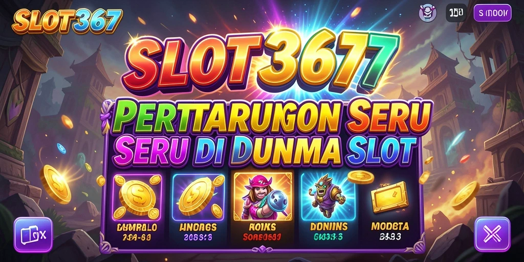 Tampilan slot pertarungan dalam game yang mendebarkan.