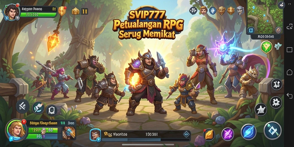 Tampilan gameplay SVIP777 yang dinamis dan menarik.