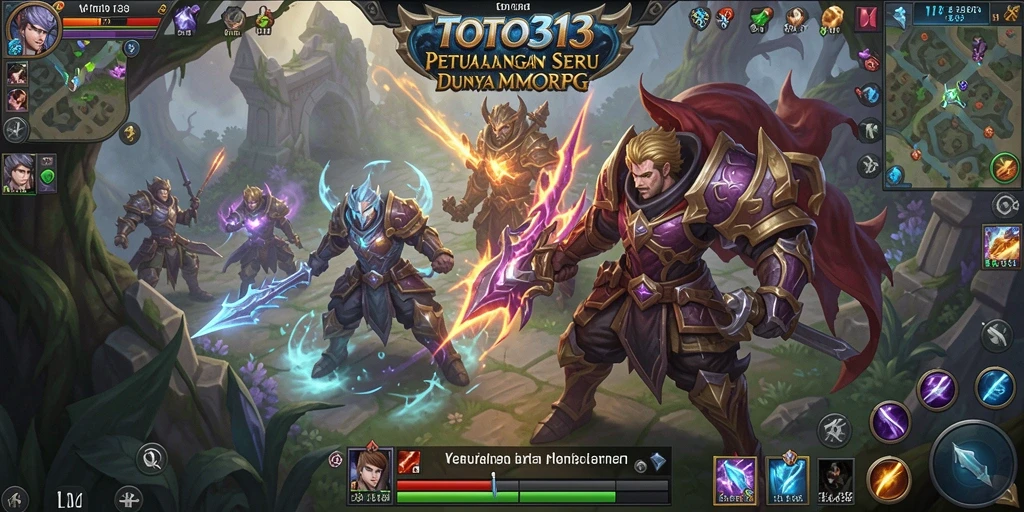 Pengalaman gameplay MMORPG yang mendebarkan dalam TOTO313.